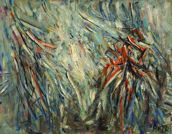 Wilfrid Moser — Ohne Titel, 1989