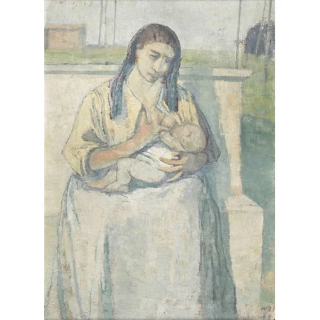 Stillende Mutter