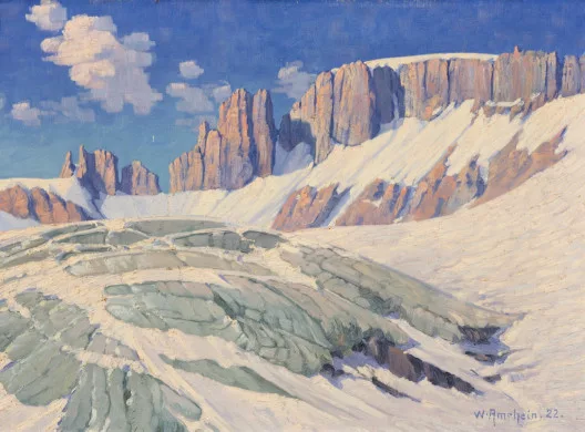 Wilhelm Amrhein — Klein Spannort mit Rossfirn, 1922