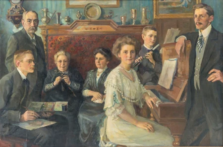 Portrait de la famille Zimmermann-Schönauer