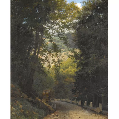 WILHELM BERNHARD BENTELI — "Gummischlucht (Oertlischlucht)".