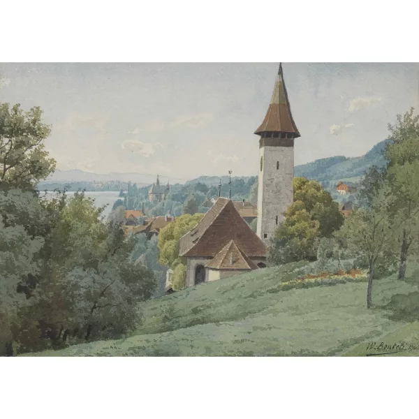 WILHELM BERNHARD BENTELI — Leissigen am Thunersee.