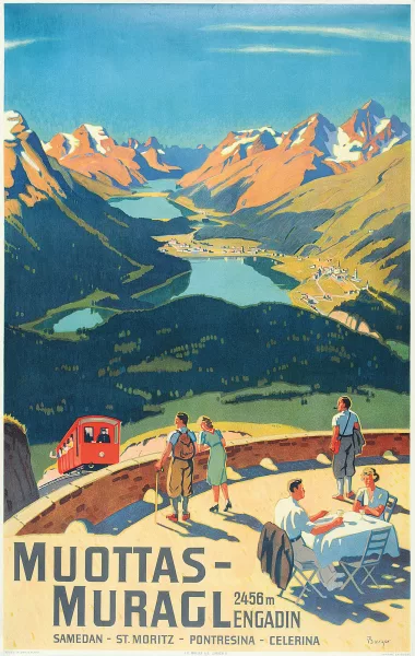 Wilhelm Friedrich Burger — Muottas Muragl, 1937