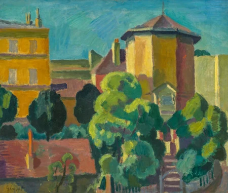 Le château d'eau à Montmartre, 1re version, 1913
