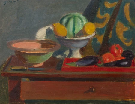 Nature morte à la coupe de fruits, 1925