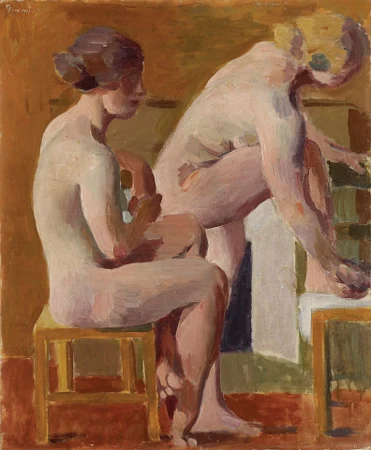 Deux nus à la toilette, 1923