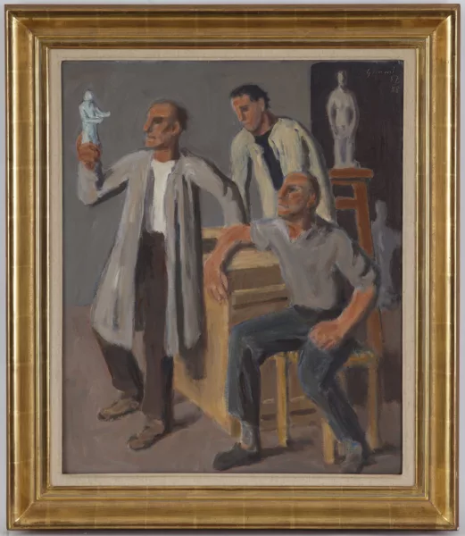 Wilhelm Gimmi — Wilhelm Gimmi (1886-1965), Die Bildhauer (le