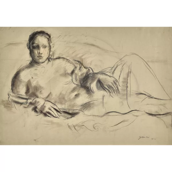 Wilhelm Gimmi — Liegende.