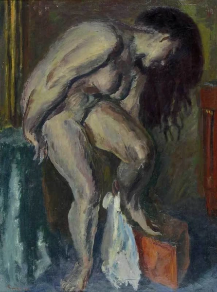 Wilhelm Gimmi — Après le bain, 1916