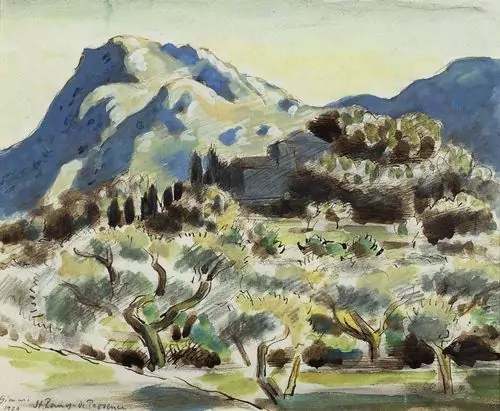WILHELM GIMMI — Saint Remy de Provence. 1924. — Koller Auktionen