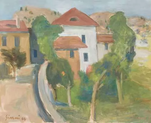 WILHELM GIMMI — Venthône (rue de village). 1964. — Koller Auktionen