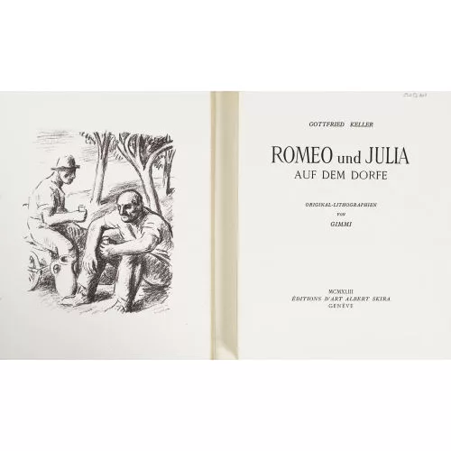 Wilhelm Gimmi — Gottfried Keller: "Romeo und Julia auf dem Dorfe".