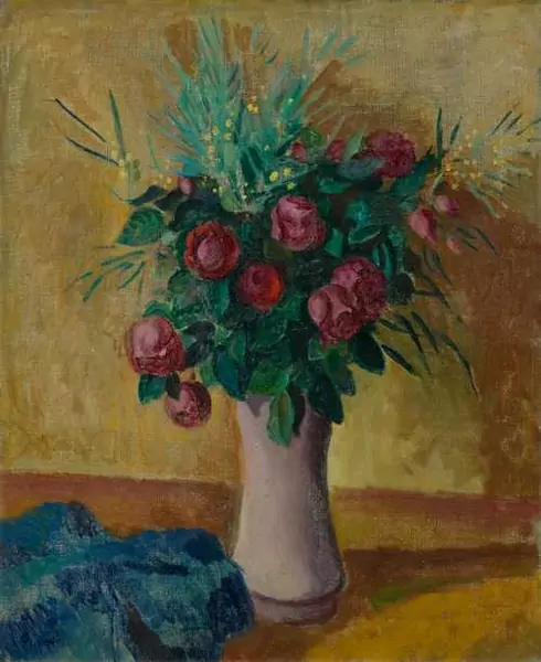 WILHELM GIMMI — Bouquet de fleurs. 1914. — Koller Auktionen