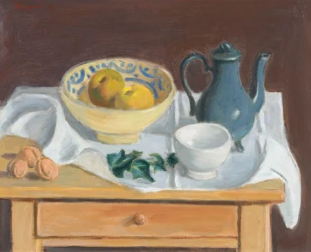 Stillleben mit Teekanne, 1953