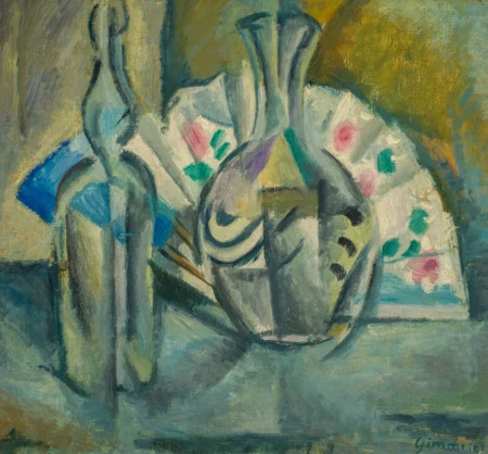 Nature morte à l'éventail, 1913
