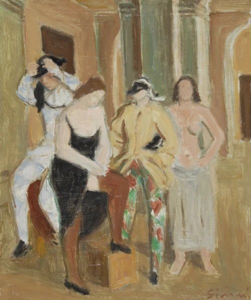 Wilhelm Gimmi — Foyer de la danse, 1945
