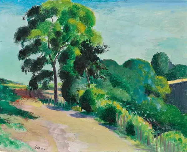 «Landschaft (Paris)» – Wilhelm Gimmi