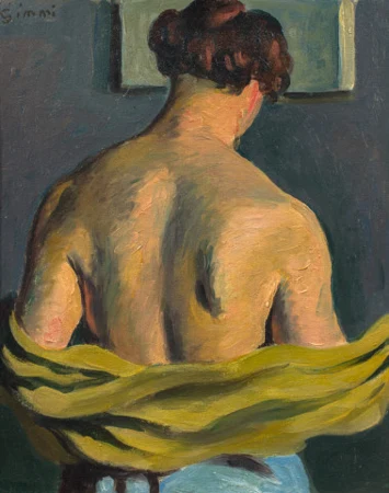 Buste, épaules nues de dos, 1926
