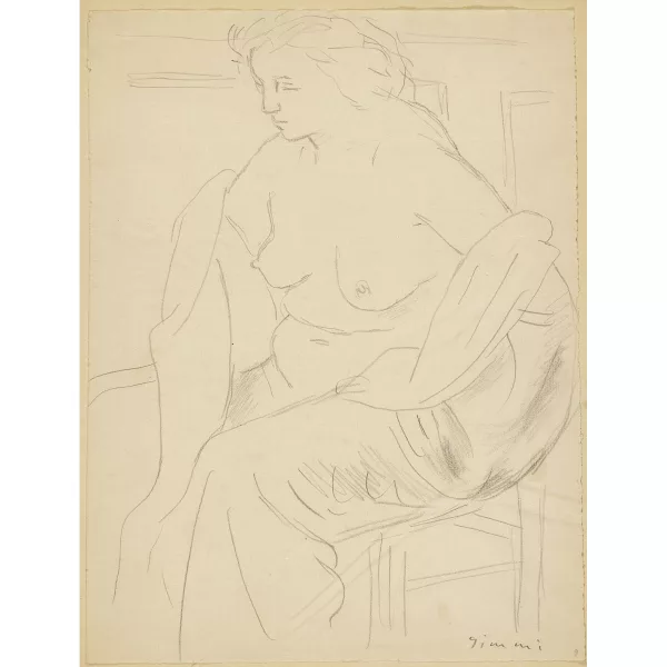 Wilhelm Gimmi — Sitzende.