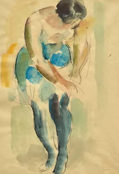 WILHELM GIMMI — Frauenakt. — Koller Auktionen