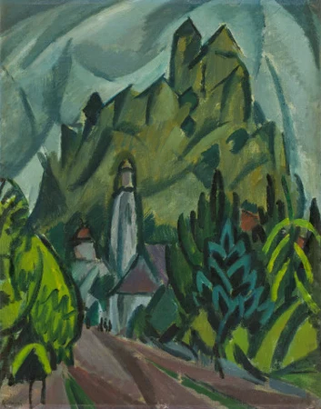 Eglise de Valère à Sion, 1912