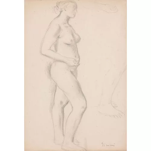 Wilhelm Gimmi — Femme debout.