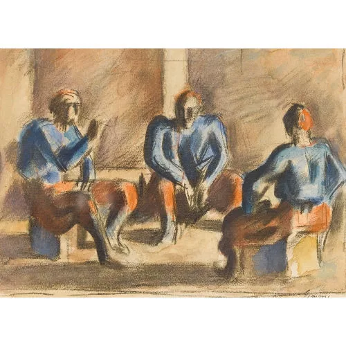 Wilhelm Gimmi — "Drei Spahis".