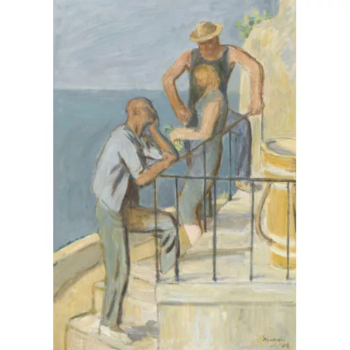 Wilhelm Gimmi — "Les Brantards et la servante".