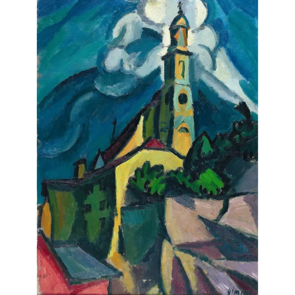 Wilhelm Gimmi — "L′église à Sion".