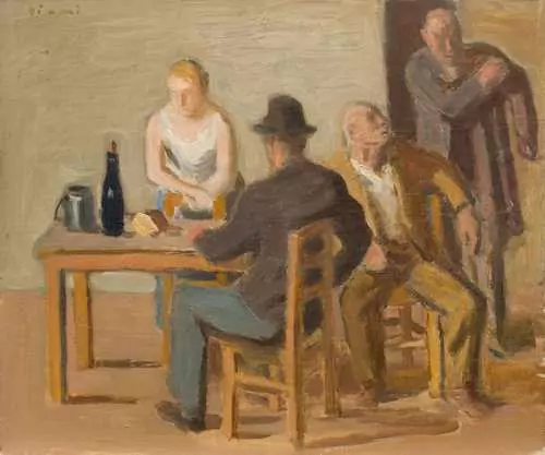 WILHELM GIMMI — Cabaret normand. Um 1933. — Koller Auktionen