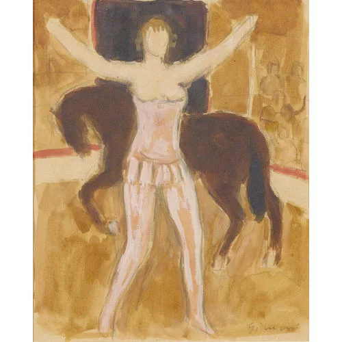 Wilhelm Gimmi — In der Manege.
