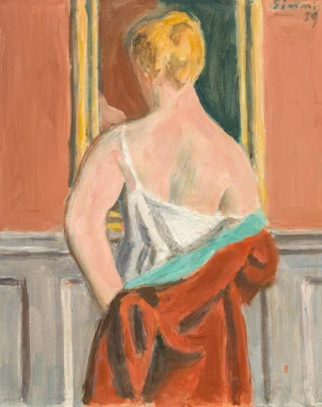 Femme devant le miroir, 1959