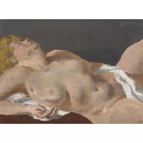 "Nu couché"