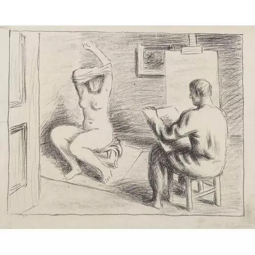 Le peintre et son modèle