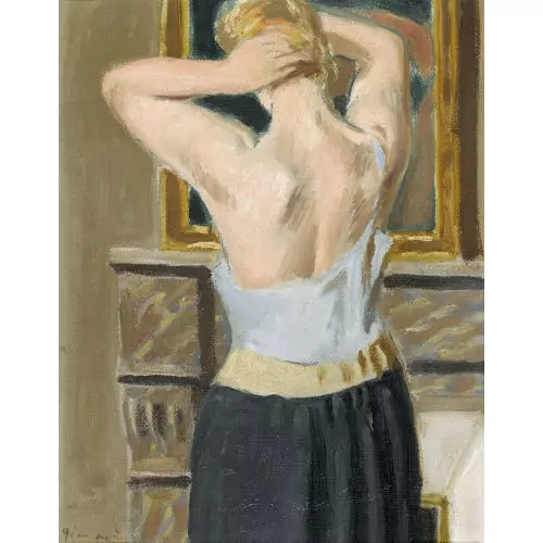 Femme au mirroir