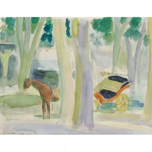 "La voiture, Aix-en-Provence"