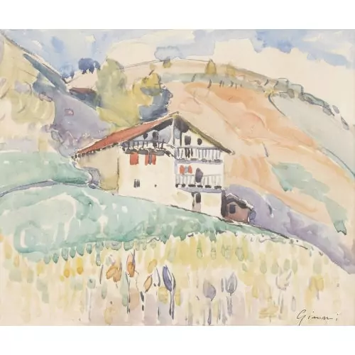 Bauernhaus in der Bündner Herrschaft