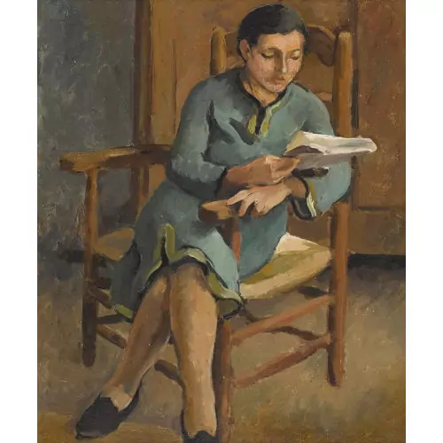 Liseuse assise