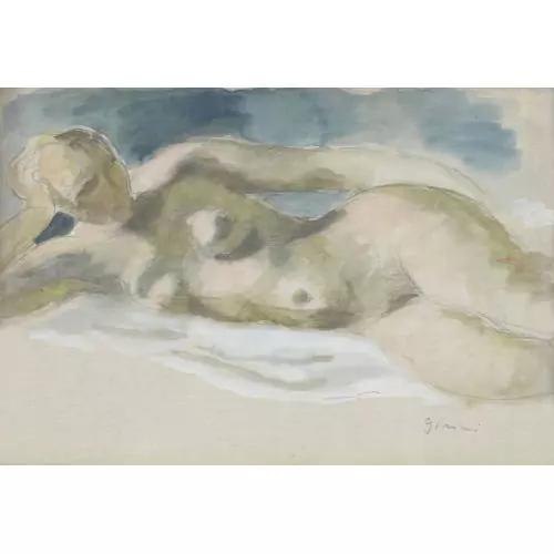 "Nu couché"