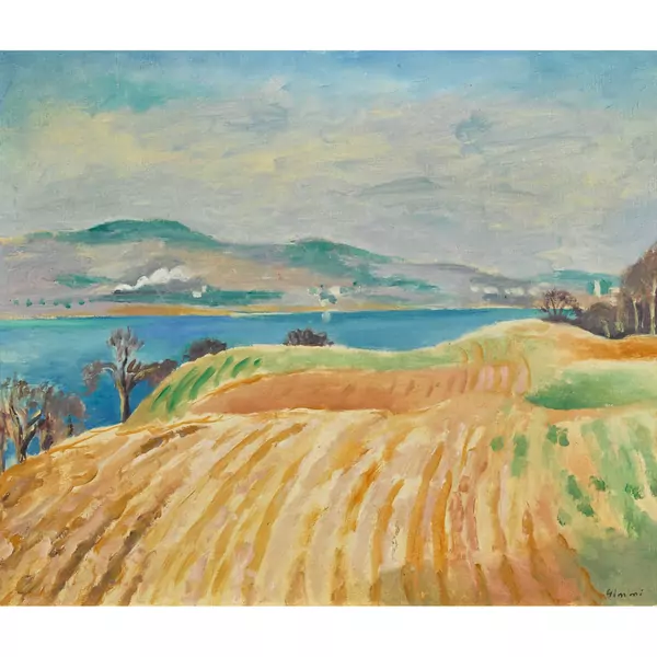 "Paysage du lac de Sempach"