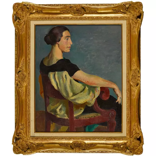 Femme assise