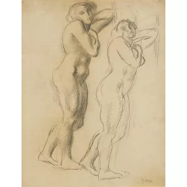 Deux nus