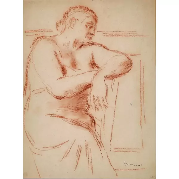 Femme assise