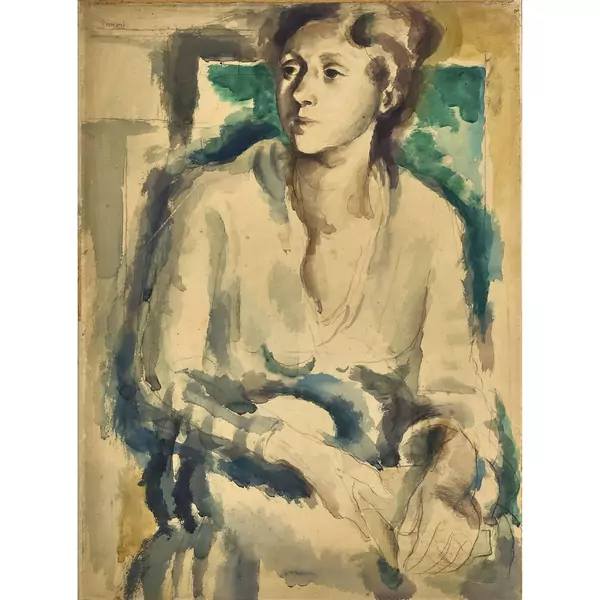 Femme assise