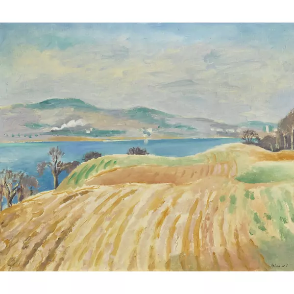 "Paysage du lac de Sempach"