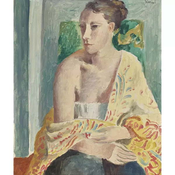 "Femme assise"
