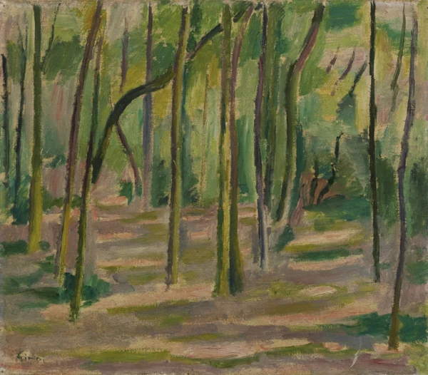 Wilhelm Gimmi — Sous-bois, 1915
