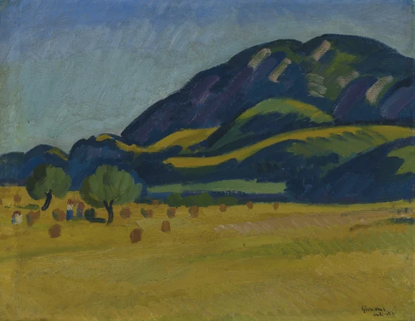 Wilhelm Gimmi — Anticoli, Les Monts Sabins (Rome), 1911