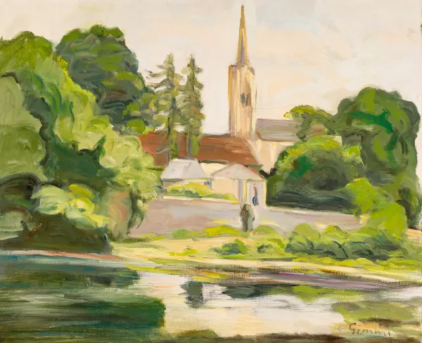 Bretonische Flusslandschaft bei Pont-Croix