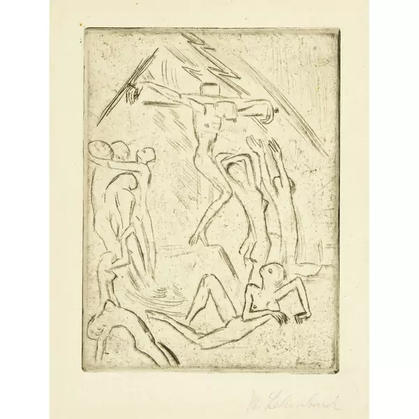 Wilhelm Lehmbruck — Kreuzigung — Galerie Kornfeld